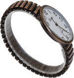 Blekon Collections New Super Large Face Stretch Band Japanese Movement PC21J Fashion Watch - Image 4